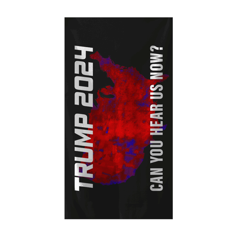 mavivi “Can You Hear Us Now” Graphic Towel – Soft & Stylish