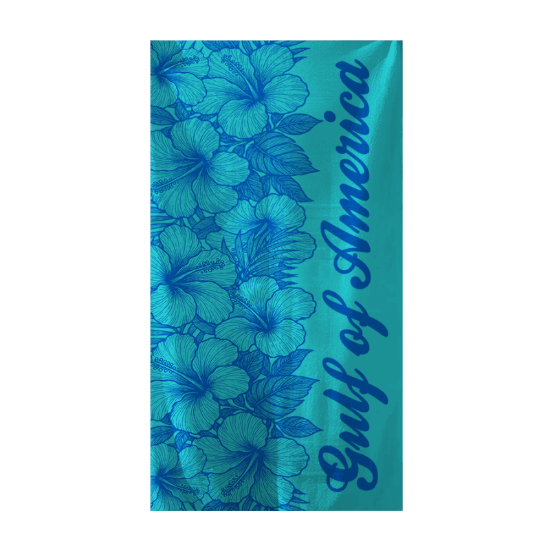 mavivi Vintage Tropical Beach Towel – Gulf of America Design