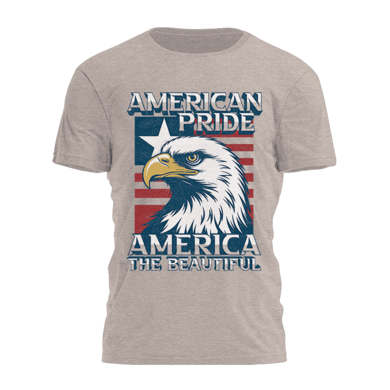 Mavivi America The Beautiful Graphic Tee – Patriotic Unisex Shirt
