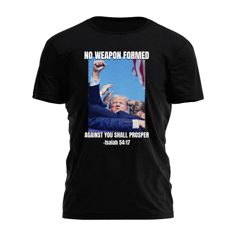 Mavivi Trump Isaiah Verse Tee – Patriotic Faith-Based Shirt for Supporters
