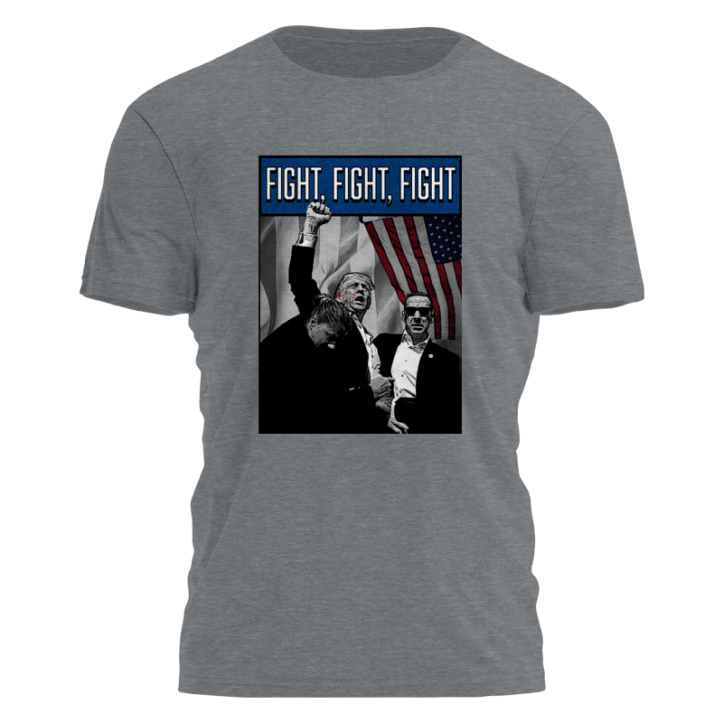 Mavivi FIGHT Trump 2024 Animated Tee – Bold Graphic Shirt for Patriots